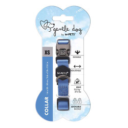 M-Pets Gentle Köpek Boyun Tasması Mavi Xsmall 20-30 Cm - M-Pets