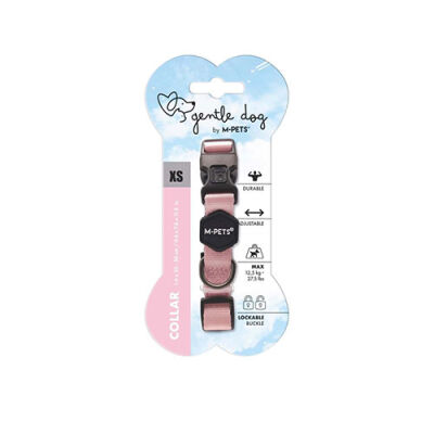 M-Pets Gentle Köpek Boyun Tasması Pembe Xsmall 20-30 Cm - 1