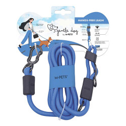M-Pets Gentle Köpek Gezdirme Kayışı Mavi 120 Cm - M-Pets