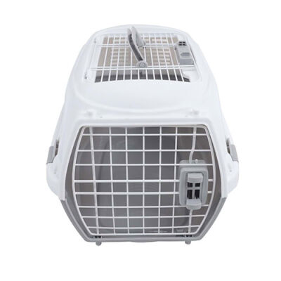 M-Pets Giro Carrier Kedi ve Köpek Taşıma Çantası Bej Beyaz 51,6x32,7x29,6 Cm - 1