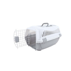 M-Pets Giro Carrier Kedi ve Köpek Taşıma Çantası Bej Beyaz 51,6x32,7x29,6 Cm - 3