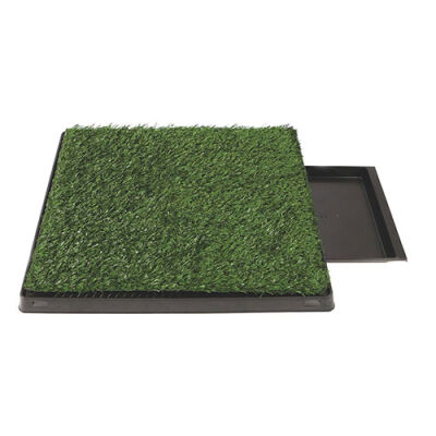 M-Pets Grass Mat Çimli Çekmeceli Köpek Tuvaleti 58x46 Cm - 2