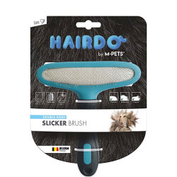 M-Pets Hairdo Çift Taraflı Köpek ve Kedi Fırçası 15x17 Cm - M-Pets