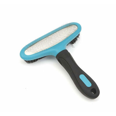 M-Pets Hairdo Çift Taraflı Köpek ve Kedi Fırçası 15x17 Cm - 2