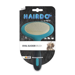 M-Pets Hairdo İnce Telli Oval Köpek Fırçası Small 10,5x18,5 Cm - M-Pets