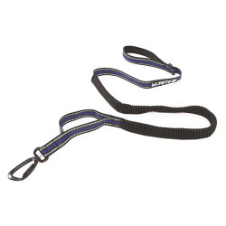 M-Pets Hiking Jogging Elastik Köpek Yürüyüş Tasması Mavi 2,5x140-200 Cm - M-Pets