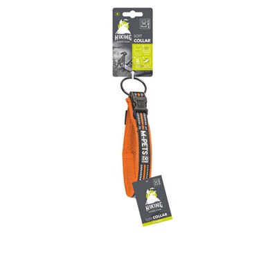 M-Pets Hiking Reflektörlü Köpek Boyun Tasması Turuncu Medium 40-50 Cm - 1