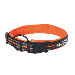M-Pets Hiking Reflektörlü Köpek Boyun Tasması Turuncu Medium 40-50 Cm - 2
