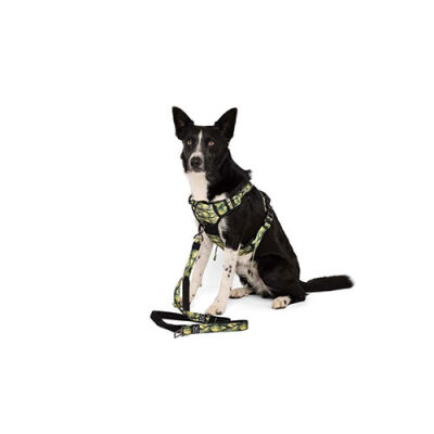 M-Pets Hiking Reflektörlü Köpek Göğüs Tasması Kamuflaj Large 45-95 Cm - 3