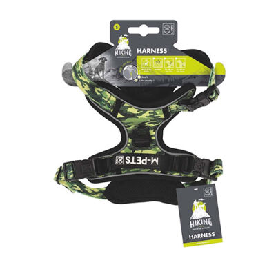 M-Pets Hiking Reflektörlü Köpek Göğüs Tasması Kamuflaj Small 35-60 Cm - 1