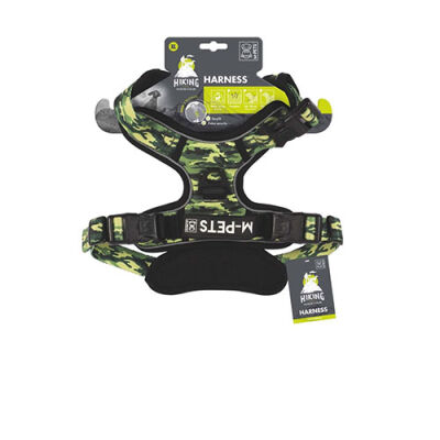M-Pets Hiking Reflektörlü Köpek Göğüs Tasması Kamuflaj XLarge 50-110 Cm - 1