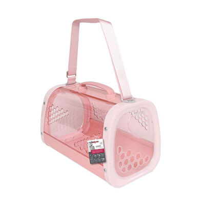 M-Pets Honey Kedi ve Küçük Irk Köpek Taşıma Çantası Pembe 59x38x35,4 Cm - 1