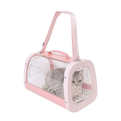 M-Pets Honey Kedi ve Küçük Irk Köpek Taşıma Çantası Pembe 59x38x35,4 Cm - 2