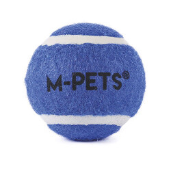 M-Pets Hop Tenis Topu Köpek Oyuncağı Mavi 3'lü 5 Cm - 2