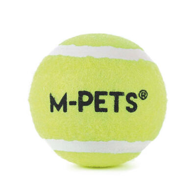 M-Pets Hop Tenis Topu Köpek Oyuncağı Sarı 3'lü 5 Cm - 2