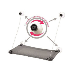 M-Pets Horizon Cama Yapışan Kedi Yatağı 40,5x73x63,5 Cm - 2