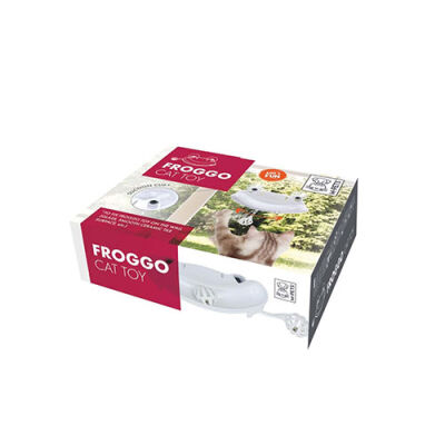 M-Pets İnteraktif Kurbağa Kedi Oyuncağı 17x18,5x6 Cm - 1