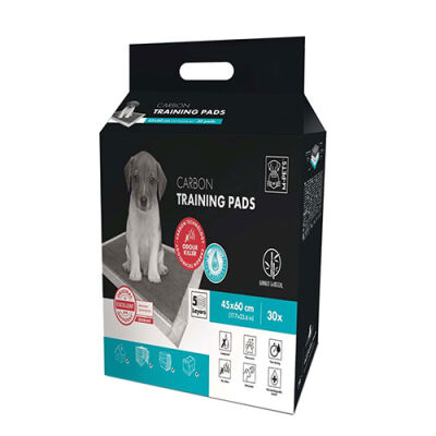 M-Pets Karbonlu Köpek Çiş Eğitim Pedi 30'lu 45x60 Cm - 1