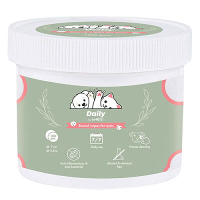 M-Pets Kedi ve Köpek Göz Çevresi Temizliği Pedi 100'lü - 1
