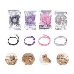 M-Pets Keep Calm Calming Sakinleştici Kedi Tasması 4'lü Mix Color - 2