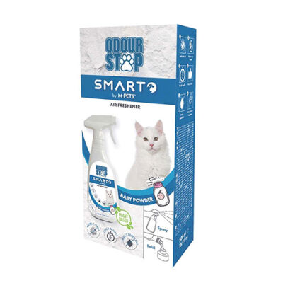 M-Pets Koku Giderici Deodorant Sprey Bebek Pudrası Kokulu 500 Ml - 1
