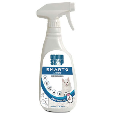 M-Pets Koku Giderici Deodorant Sprey Bebek Pudrası Kokulu 500 Ml - 2