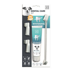M-Pets Köpekler İçin Beyazlatıcı Diş Fırçalama Seti 31,5x14x4 Cm - M-Pets