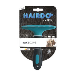M-Pets Köpekler İçin Tırmık Tarağı Mavi Siyah 12x15 Cm - M-Pets