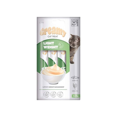 M-Pets Light Weight Diyet Krema Kedi Ödül Maması 4x15 Gr - 1