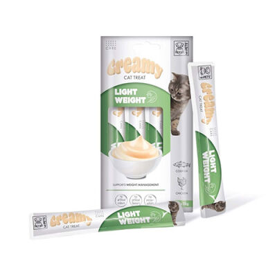 M-Pets Light Weight Diyet Krema Kedi Ödül Maması 4x15 Gr - 2