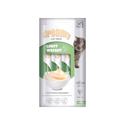 M-Pets Light Weight Diyet Krema Kedi Ödül Maması 4x15 Gr - M-Pets