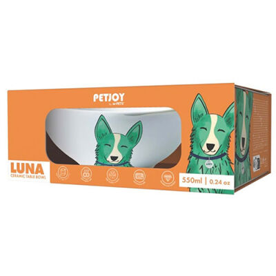 M-Pets Luna Seramik Köpek Mama ve Su Kabı 550 Ml - 1