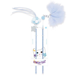 M-Pets Mooncat Olta Kedi Oyuncağı Mavi 2'li 40 Cm - M-Pets