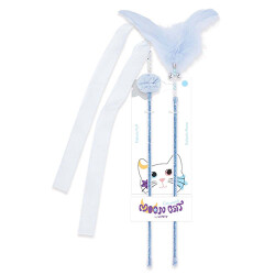 M-Pets Mooncat Olta Kedi Oyuncağı Mavi 2'li 40 Cm - M-Pets