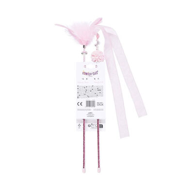 M-Pets Mooncat Olta Kedi Oyuncağı Pembe 2'li 40 Cm - 2
