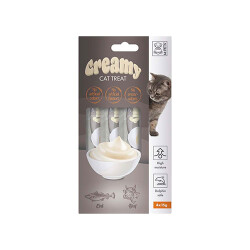 M-Pets Morina Balıklı ve Biftekli Krema Kedi Ödül Maması 4x15 Gr - M-Pets