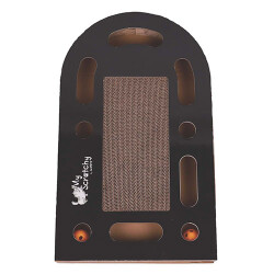 M-Pets My Scratchy Tenneessee Kedi Tırmalama Kartonu Siyah 50x30x6 Cm - 2