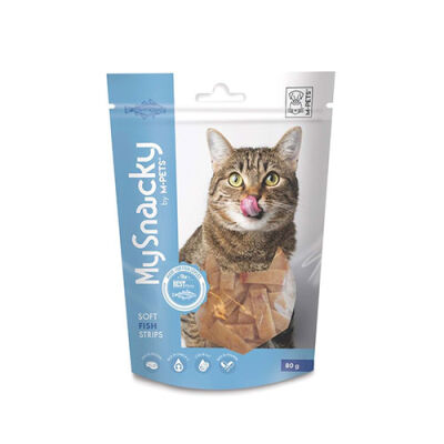 M-Pets My Snacky Balıklı Şerit Kedi Ödülü 80 Gr - 2