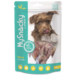 M-Pets My Snacky Balıklı ve Tavuklu Köpek Ödülü 80 Gr - M-Pets
