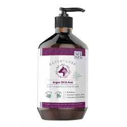 M-Pets Naturluxe Argan Yağı ve Açai Özlü Köpek Şampuanı 500 Ml - M-Pets
