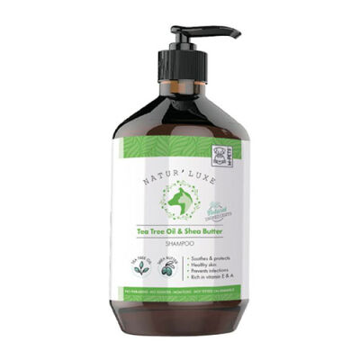 M-Pets Naturluxe Çay Ağacı ve Karite Yağlı Köpek Şampuanı 500 Ml - 1