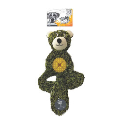 M-Pets Neels Ödül Hazneli Sevimli Ayı Köpek Oyuncağı 38x25,5x7 Cm - M-Pets