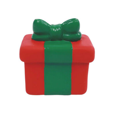 M-Pets Noel Hediye Kutusu Köpek Oyuncağı 7x5x7,5 Cm - 2