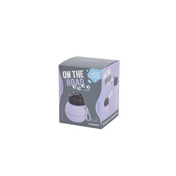 M-Pets On The Road Lavanta Moru Katlanabilir Köpek Seyahat Suluğu 200-550 ml - M-Pets