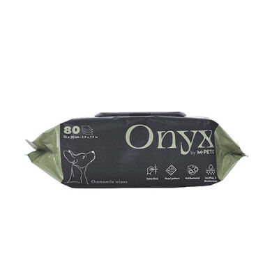 M-Pets Onyx Papatya Kokulu Kedi ve Köpek Temizleme Mendili 80'li - 3
