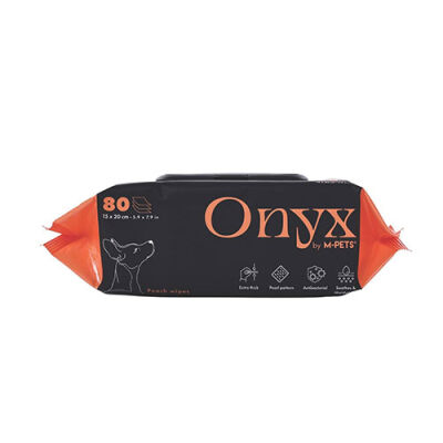 M-Pets Onyx Şeftali Kokulu Kedi ve Köpek Temizleme Mendili 80'li - 3