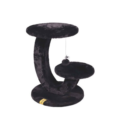 M-Pets Panther Premium Luna Kedi Ağacı Siyah 50x50x65 Cm - 1