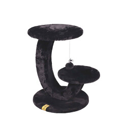 M-Pets Panther Premium Luna Kedi Ağacı Siyah 50x50x65 Cm - M-Pets