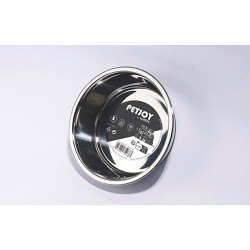 M-Pets Petjoy Cat Family Çelik Kedi Mama Kabı Small 490 Ml - M-Pets