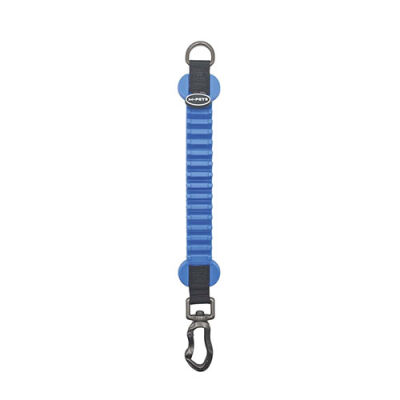 M-Pets Pull Power Köpekler İçin Şok Emici Ara Tasma Mavi 25 Cm - 2